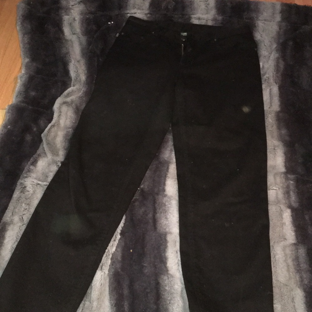 Black vintage mom jeans